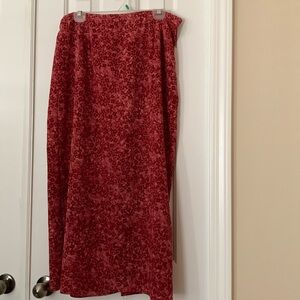 NortonMcNaughton Red Skirt Size XL